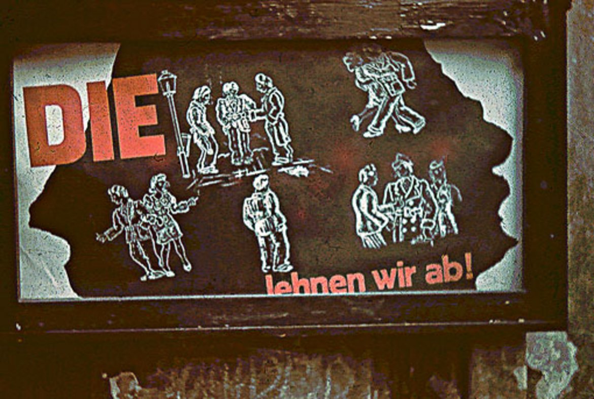 Plakat "Gegen Schlurfs", Wien, NS-Zeit