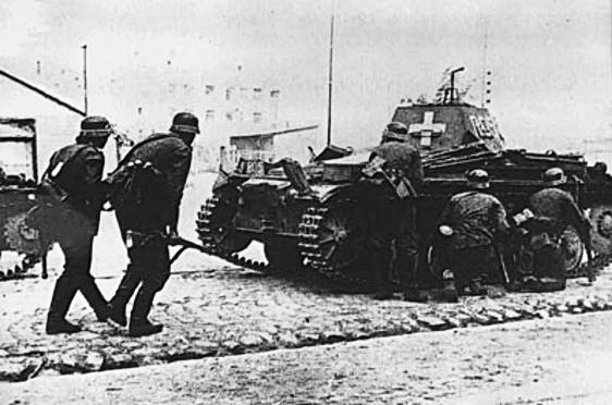 Infanterie in Warschau