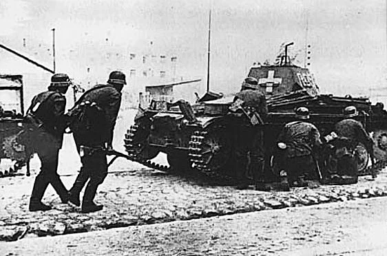Infanterie in Warschau