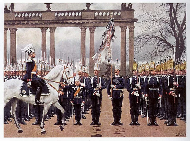 Parade im Berliner Lustgarten 1894