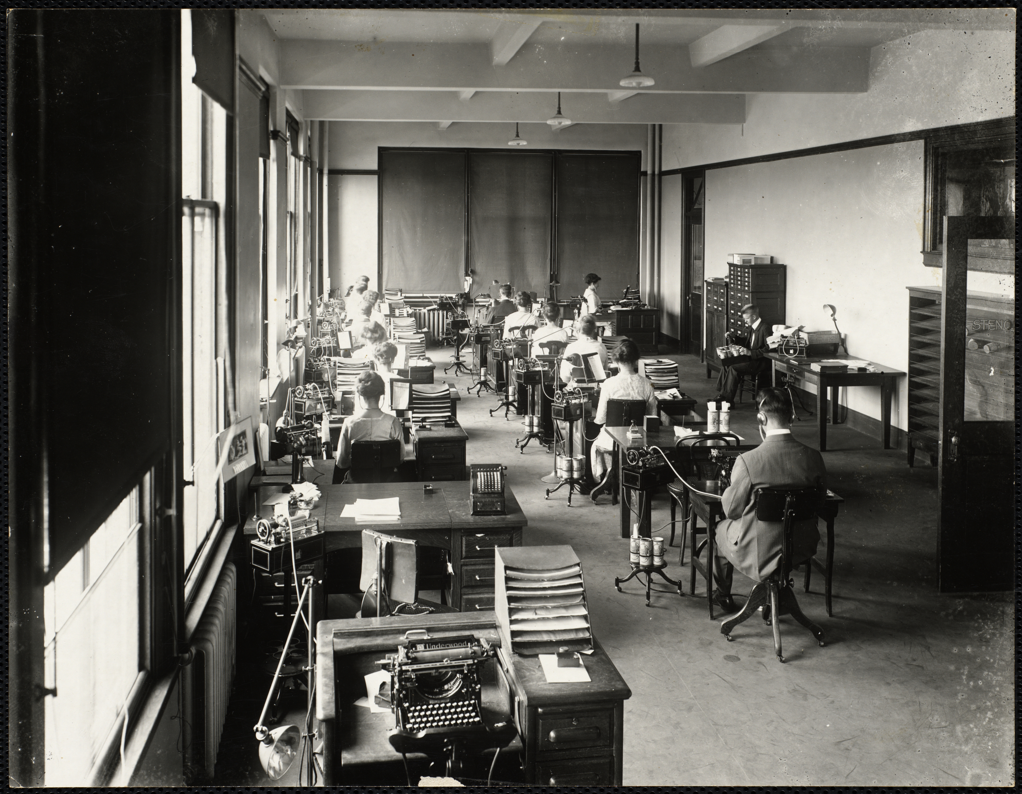 Das Hudson Studio der „Dictaphone Company“, Massachusetts