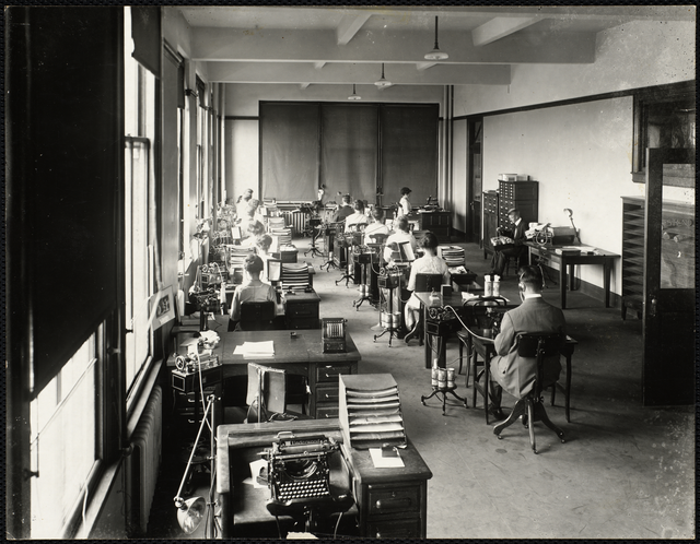 Das Hudson Studio der „Dictaphone Company“, Massachusetts