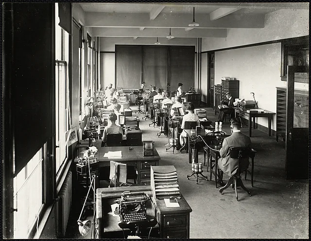 Das Hudson Studio der „Dictaphone Company“, Massachusetts