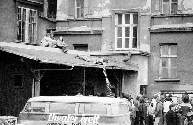 Die Gassergasse (GAGA) in der Anfangszeit, 1981