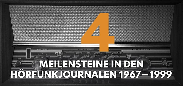 Symbolbild Kapitel 1 "Ru"ndfunkjournale 1967 - 99", 100 Jahre Radio