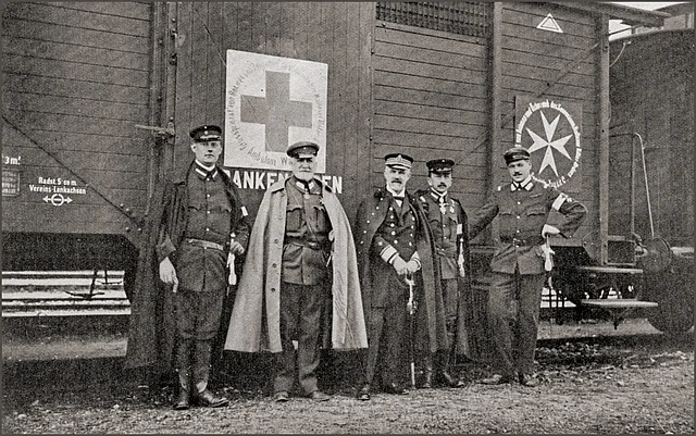Ein Hilfszug des Malteser-Ritterordens