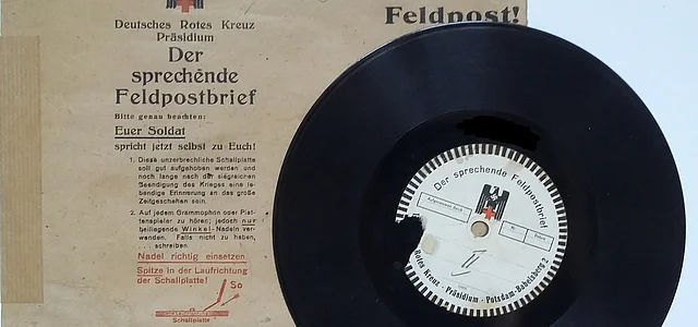 <p>Der sprechende Feldpostbrief</p>