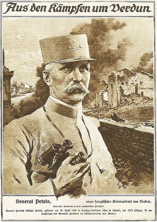 Der französische General Petain