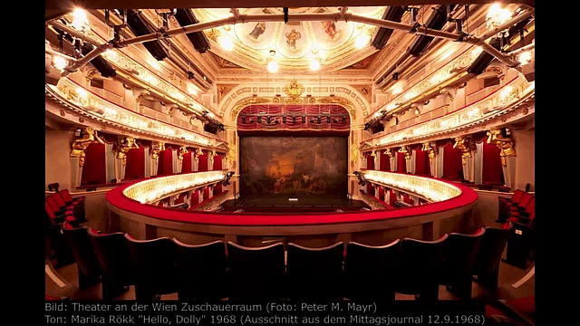Marika Rökk "Hello, Dolly!" Theater an der Wien, 1968