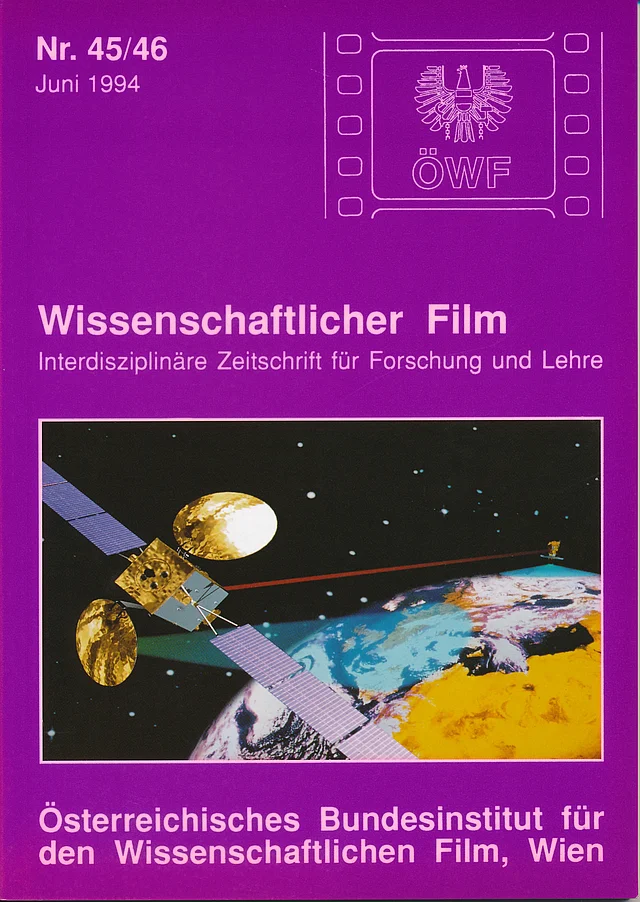 Zeitschrift ''Wissenschaftlicher Film'' Ausgabe 45/46, Juni 1994
