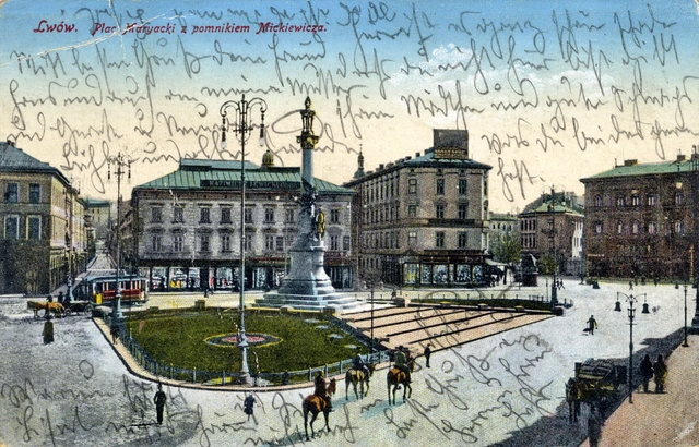 Postkarte Lemberg