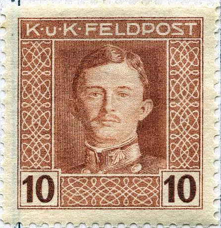 Kaiser Karl I. - Feldpostmarke