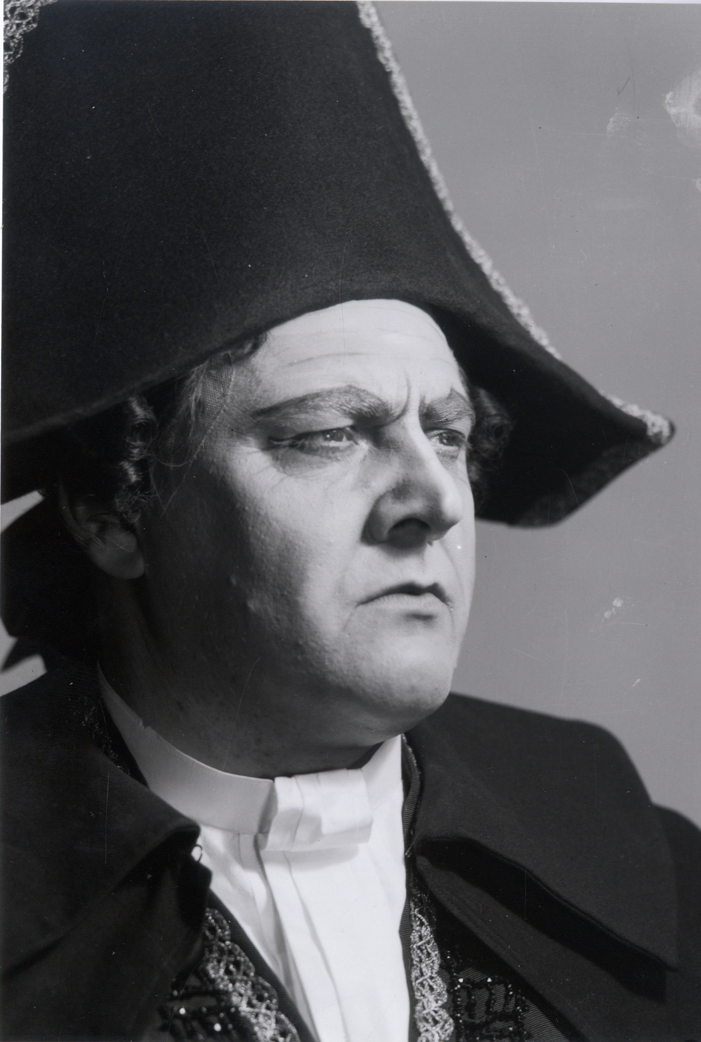 Portraitaufnahme mit Zweispitz