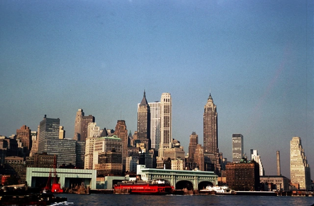 Skyline von New York 1960