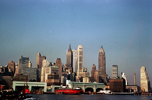 Skyline von New York 1960