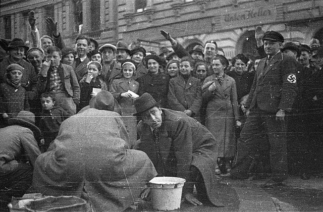 Antisemitische Ausschreitungen in Wien 1938