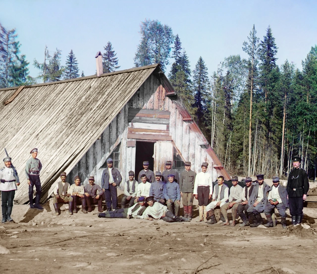 Östereich-ungarische Kriegsgefangene in Russland
