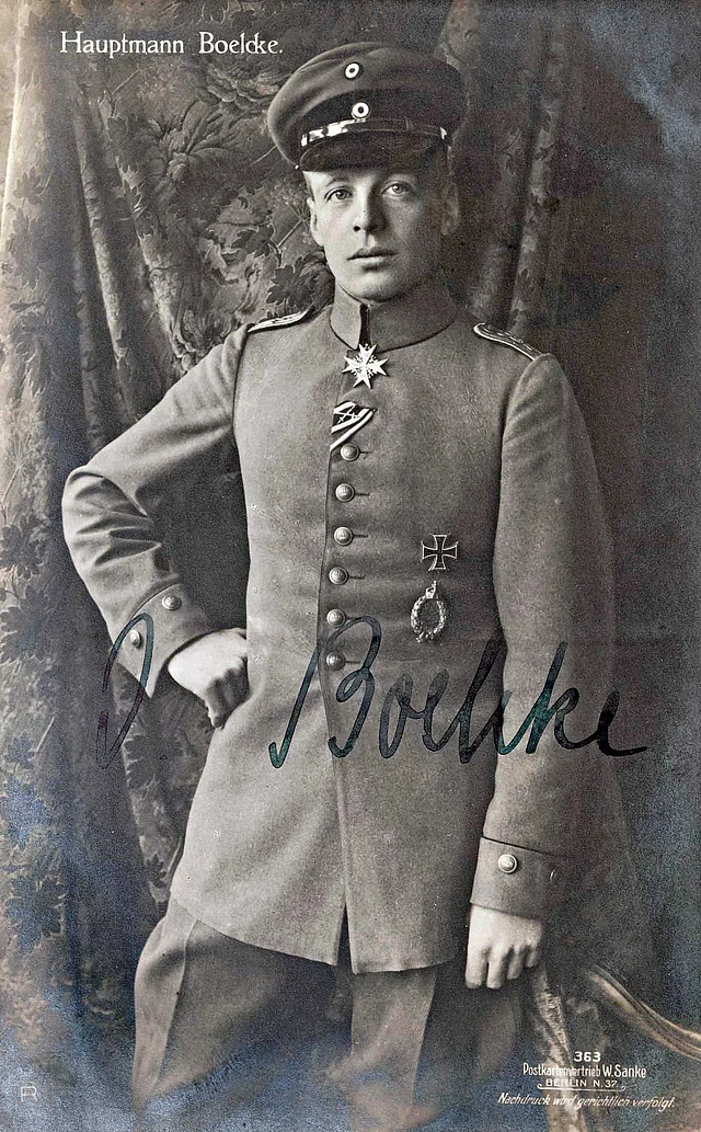 Das deutsche Flieger-As Hauptmann Oswald Boelcke