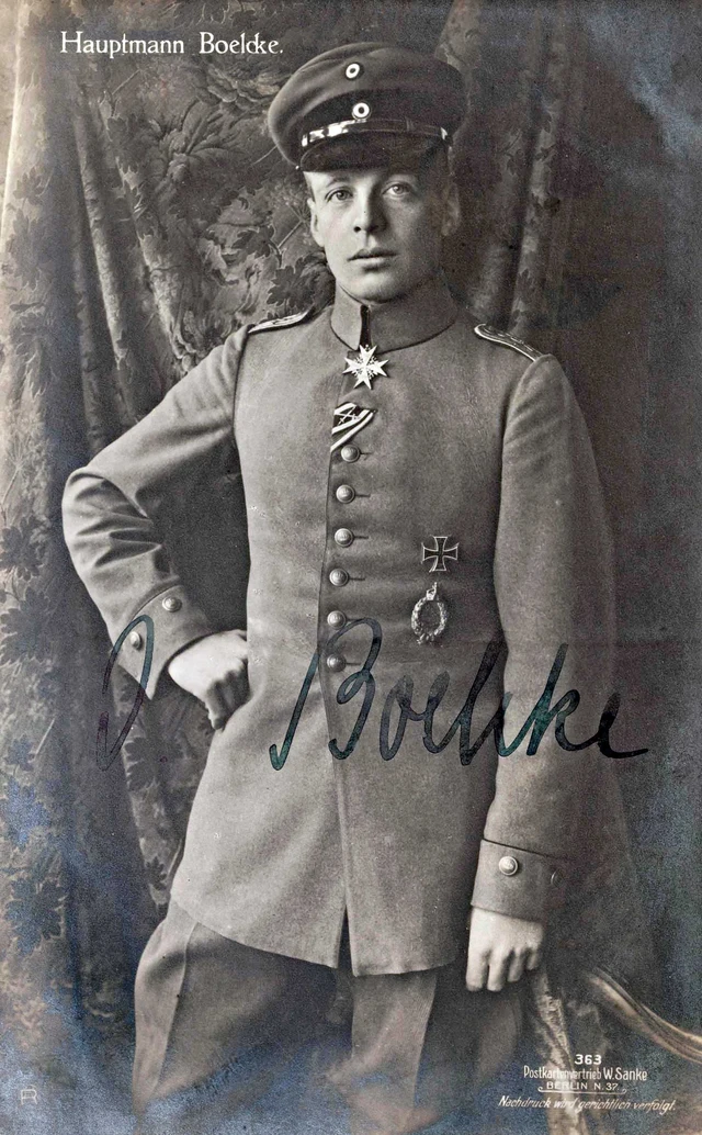 Das deutsche Flieger-As Hauptmann Oswald Boelcke