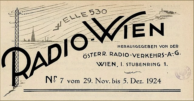 Logo der Zeitschrift Radio Wien