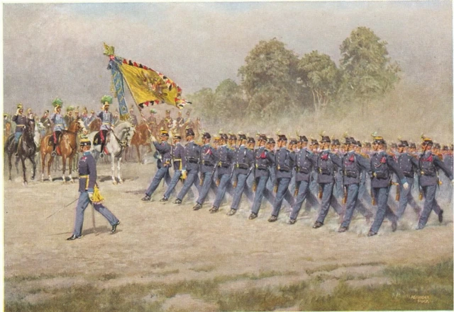 Deffilierung der Deutschmeister