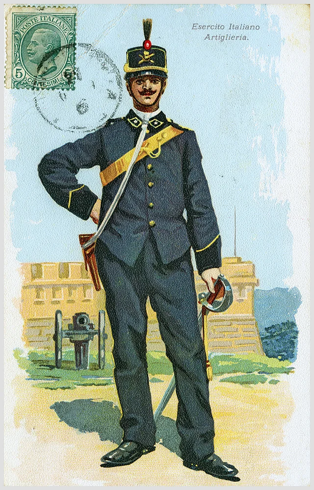 Italienischer Artillerist