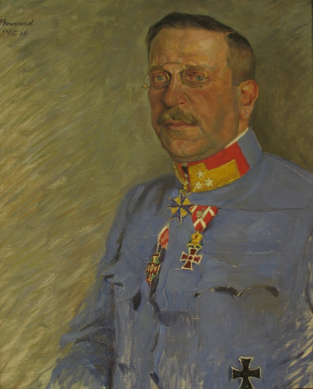 Östereich-Ungarns neuer Generalstabschef Arthur Arz von Straußenburg