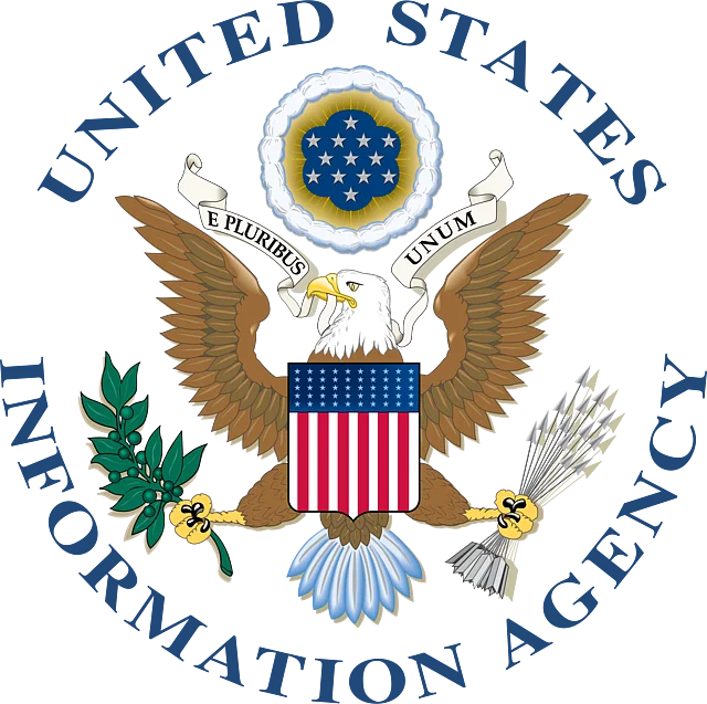 Das offizielle US-Behörde-Wappen der USIA