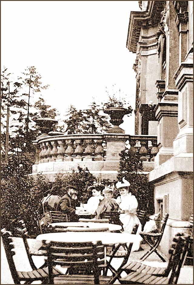 Beim Kursalon im Wiener Stadtpark - SW-Fotografie