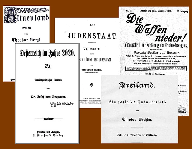 Buchtitel Utopische Literatur