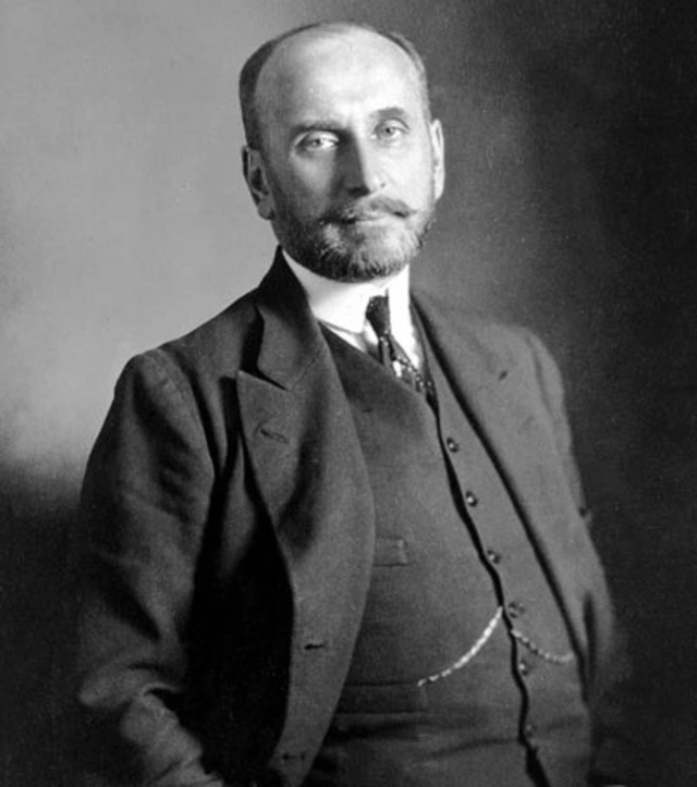 Der russische Außenminister Sergej Dmitrievič Sazonov.