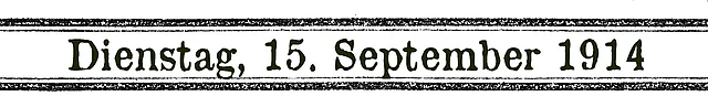  15. September 1914