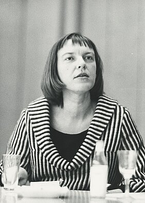 Ingeborg Bachmann, 1962 (Fritz Peyer / Wikimedia)