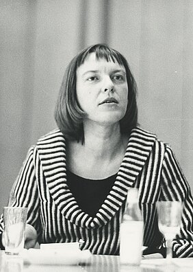 Ingeborg Bachmann, 1962 (Fritz Peyer / Wikimedia)
