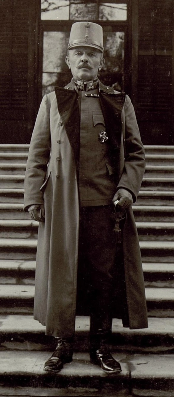 Svetozar Boroević von Bojna, der kroatisch-serbische österreich-ungarische Befehlshabe der Isonzofront