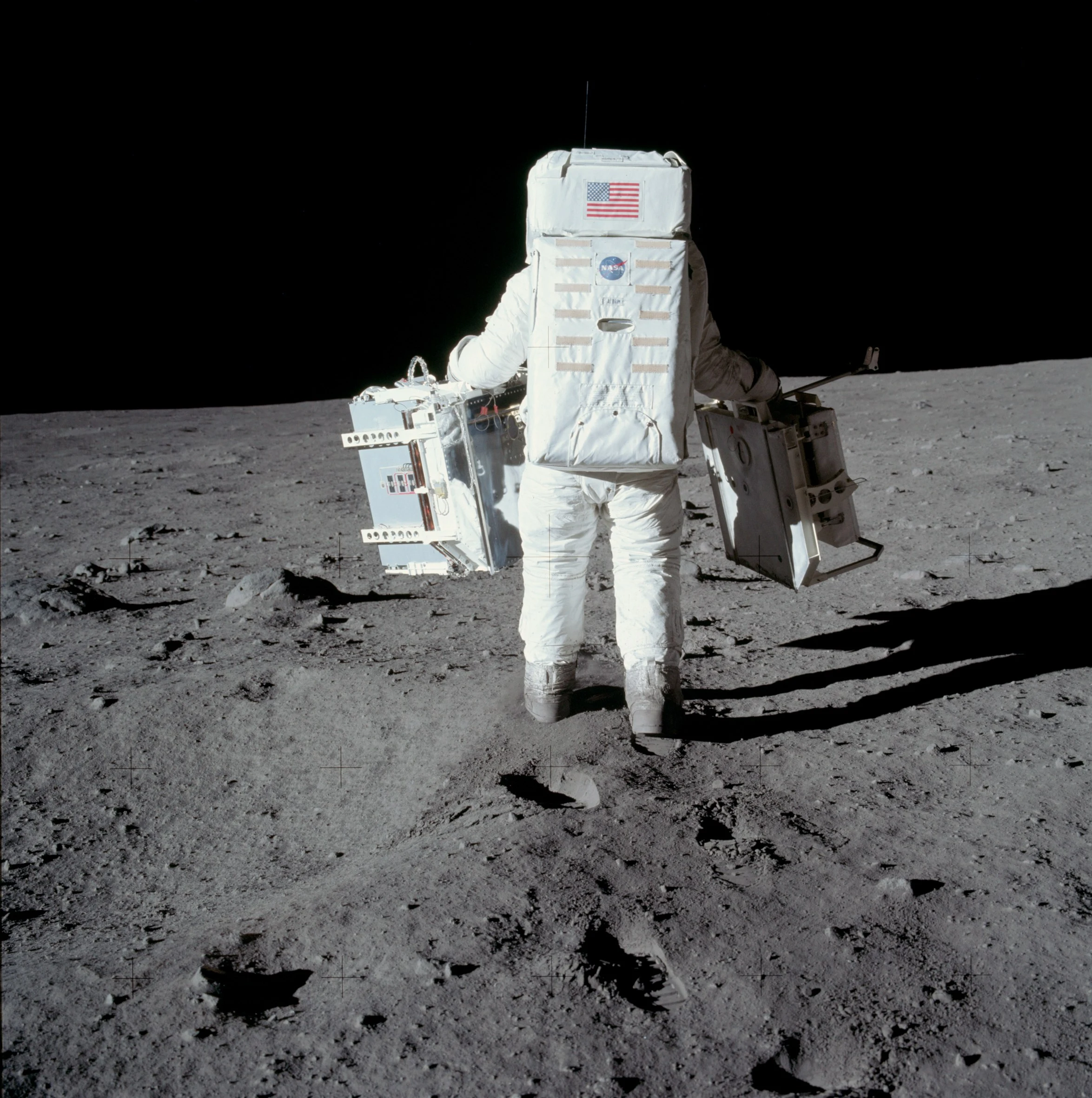 Edwin "Buzz" Aldrin am Mond
