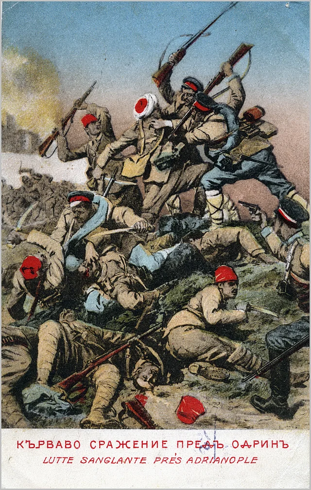 Balkankriege 1912/13 - Die Schlacht von Adrianopel
