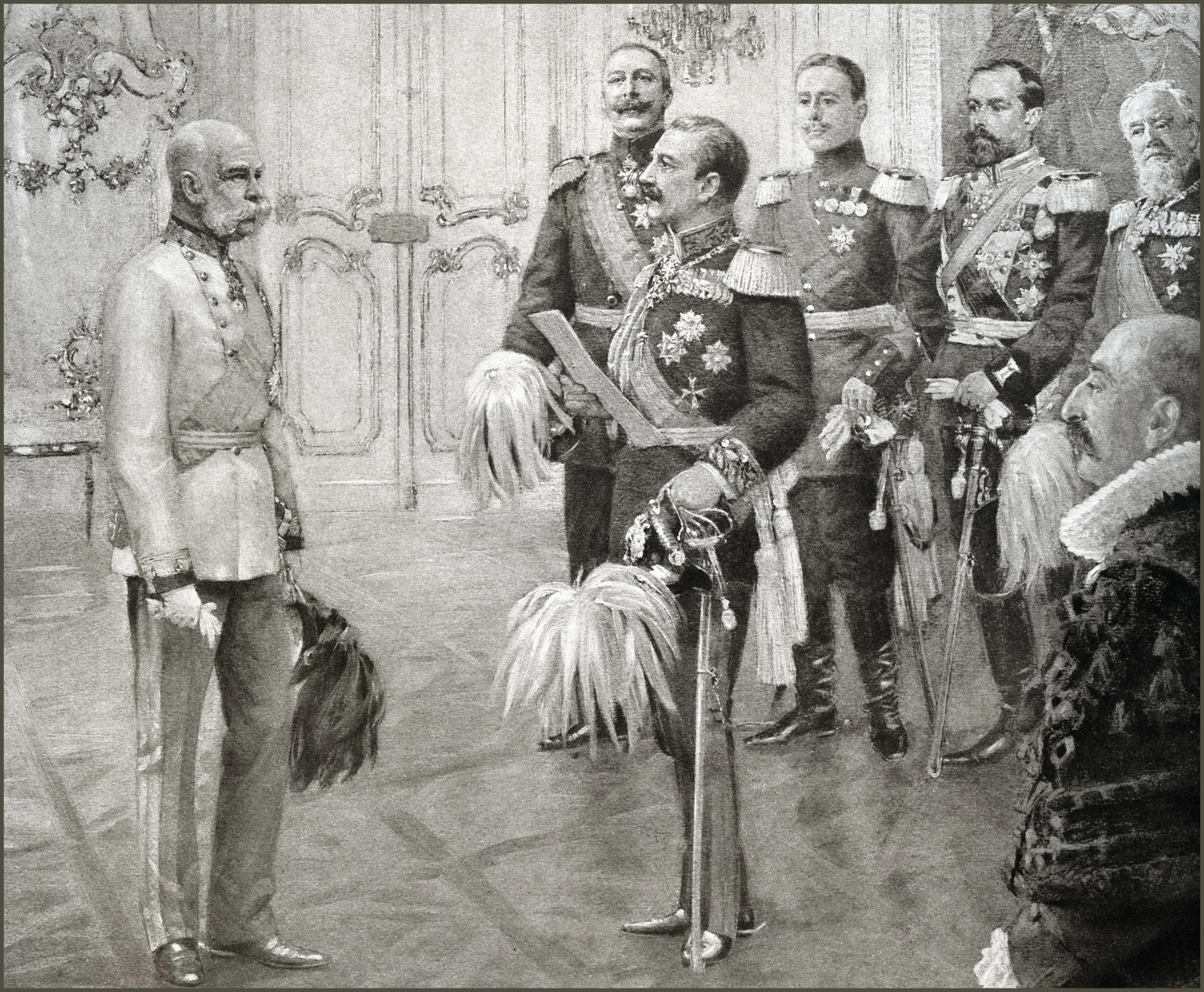 Kaiser und Kaiser - Franz Joseph I. und Wilhelm II.