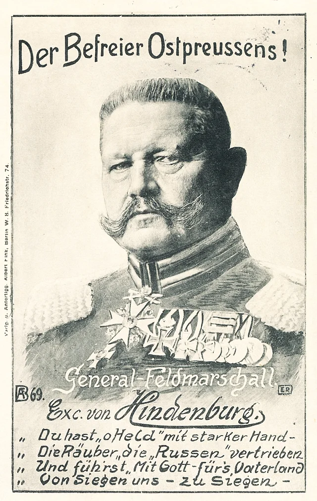 General Paul Ludwig Hans Anton von Beneckendorff und von Hindenburg