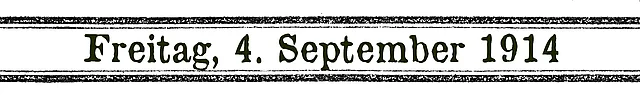 4. September 1914