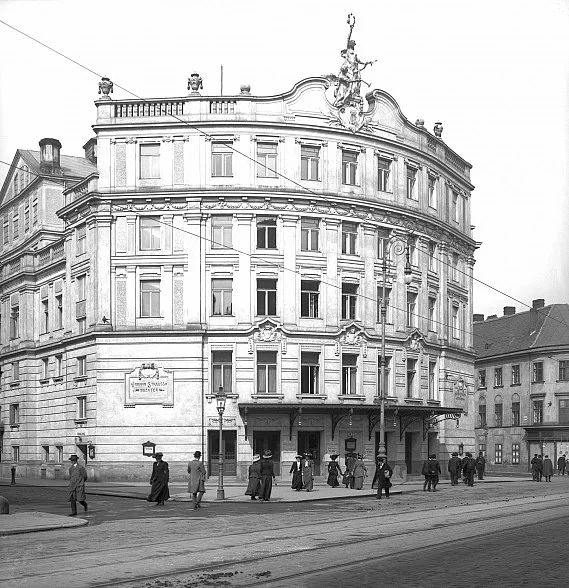 Johann-Strauß-Theater, Wien. Um 1909