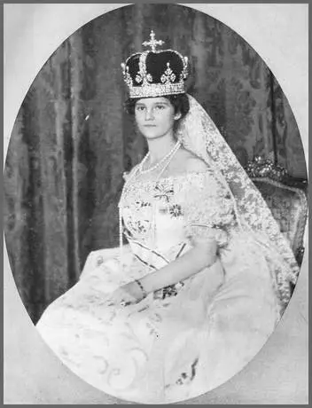 Zita als Königin von Ungarn