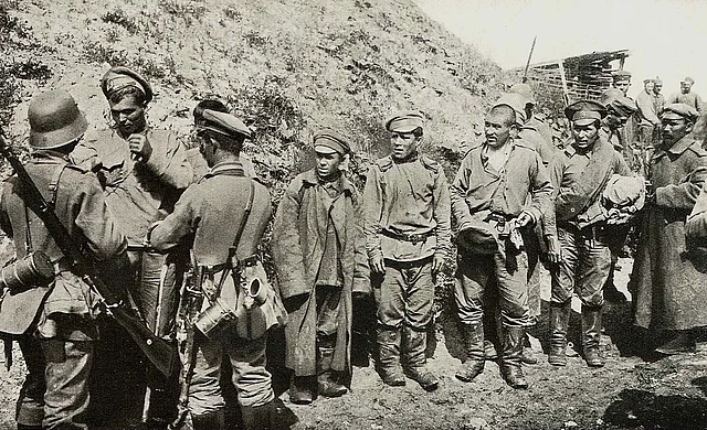 Russiche Kriegsgefangene