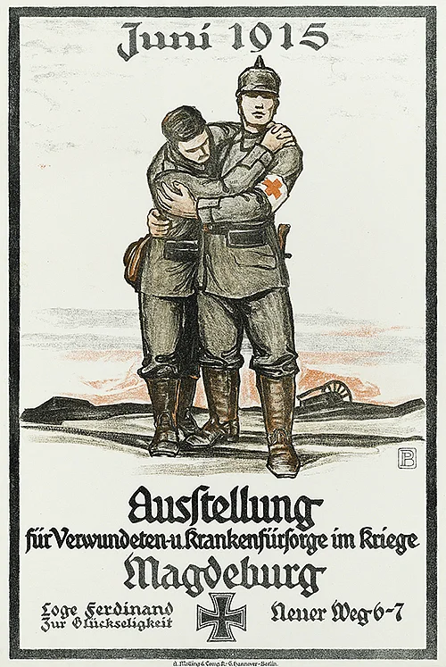 Deutsches Kriegsplakat Juni 1915