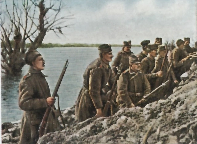 Serbische Infanterie