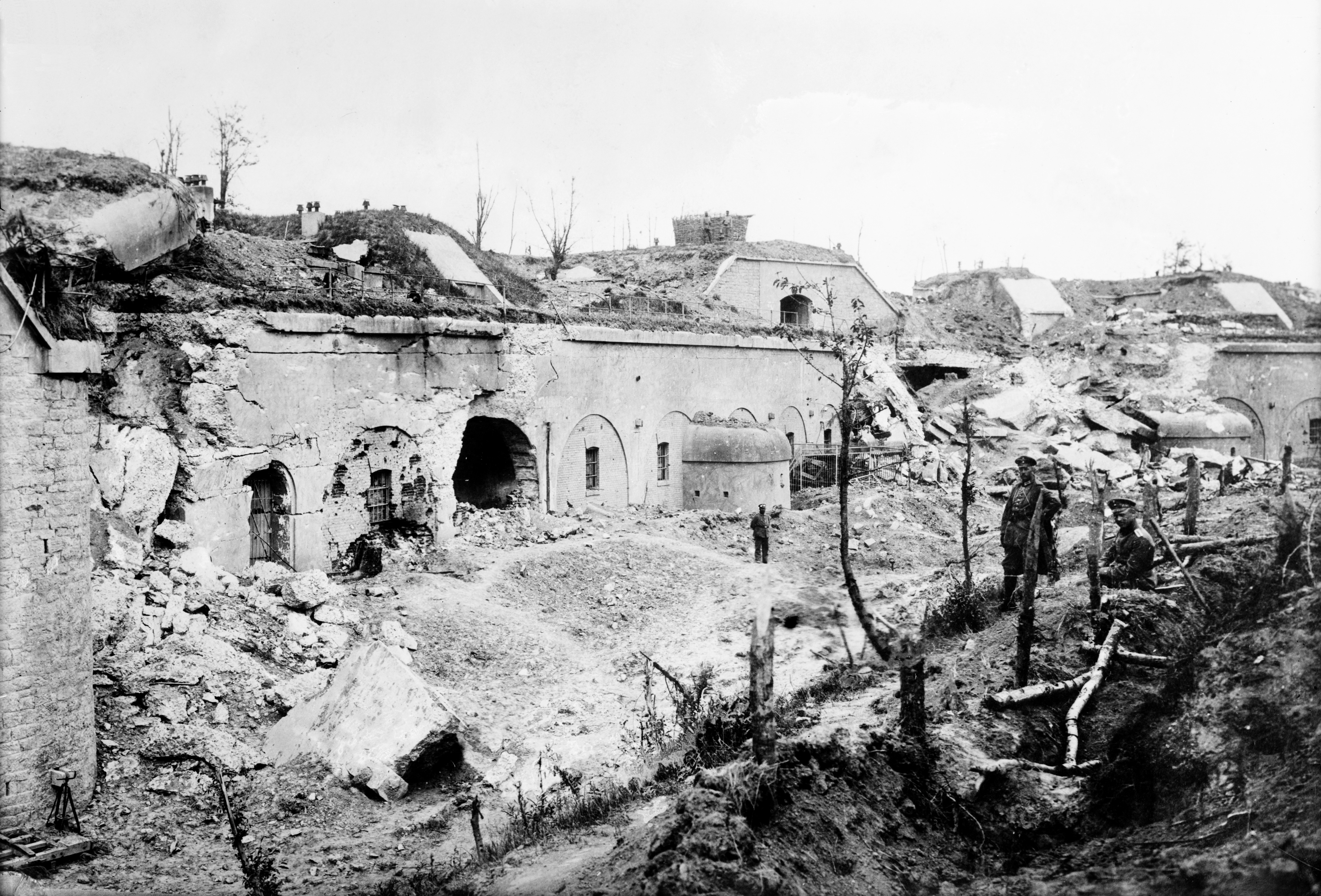 Zerstörtes Fort in Przemysel