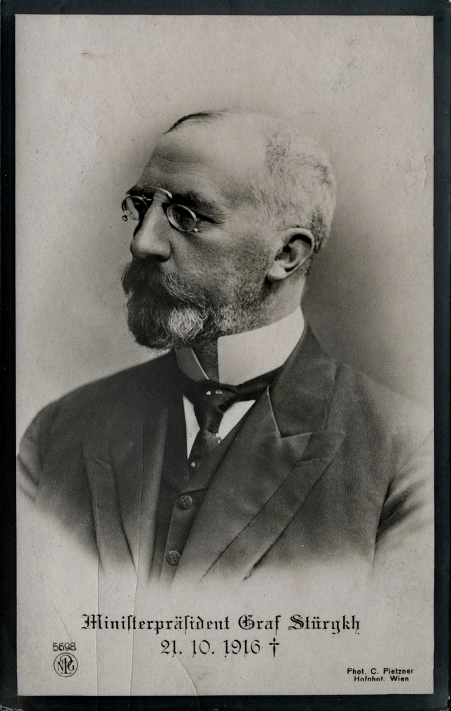 Ministerpräsident Karl Graf Stürgkh