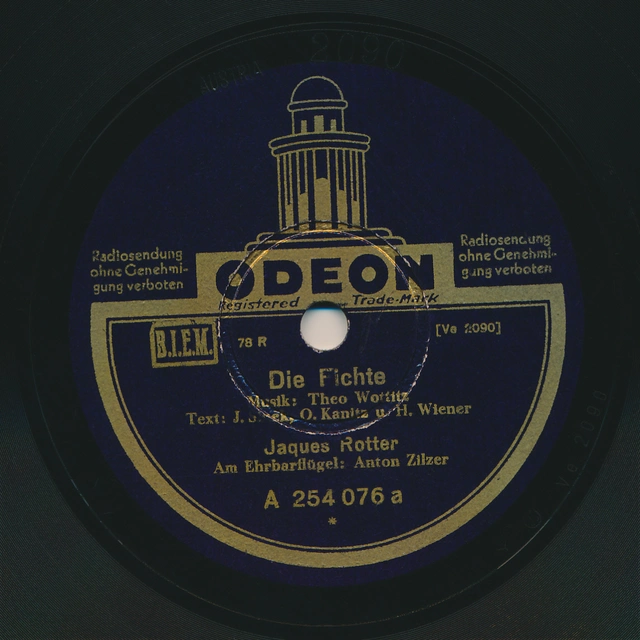 Platte von Jacques Rotter