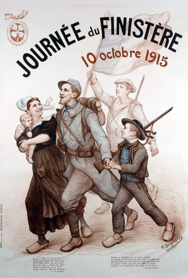 Französisches Kriegsplakat aus dem Jahr 1915