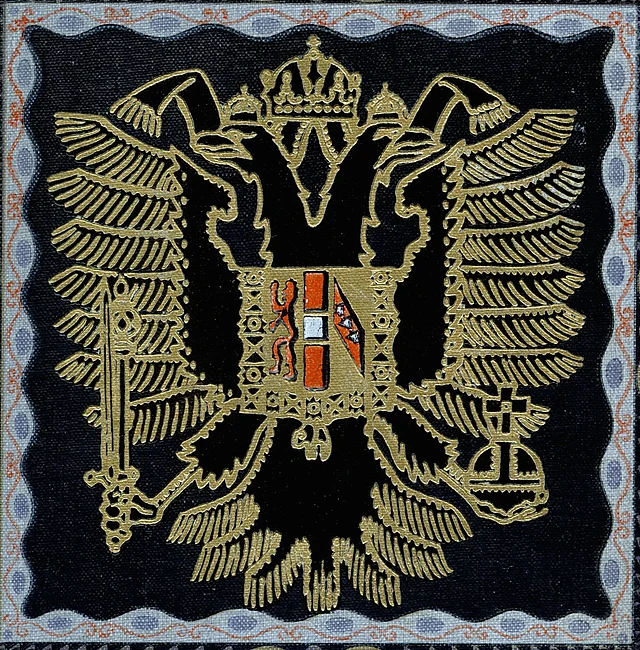Das Doppeladler-Emblem der Doppelmonarchie